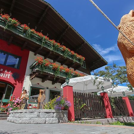 Hotel Gasthof Baerenwirt Fusch an der Grossglocknerstrasse Exterior foto